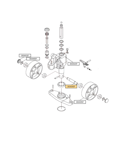 6204 Bearing for Pallet Jack
