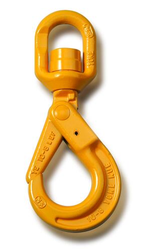 G80 Swivel Ball Bearing Self Locking Hook Yoke