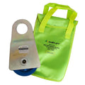 Off-Road Block c/w Vinyl Bag (4WD Recovery) MBS 8T, Sheave 125mm, wire rope 11mm
